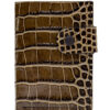 Gator Stamped Leather Primrose Snap Wallet