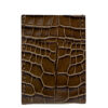 Gator Stamped Leather Semoran Cardholder