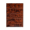 Gator Stamped Leather Semoran Cardholder