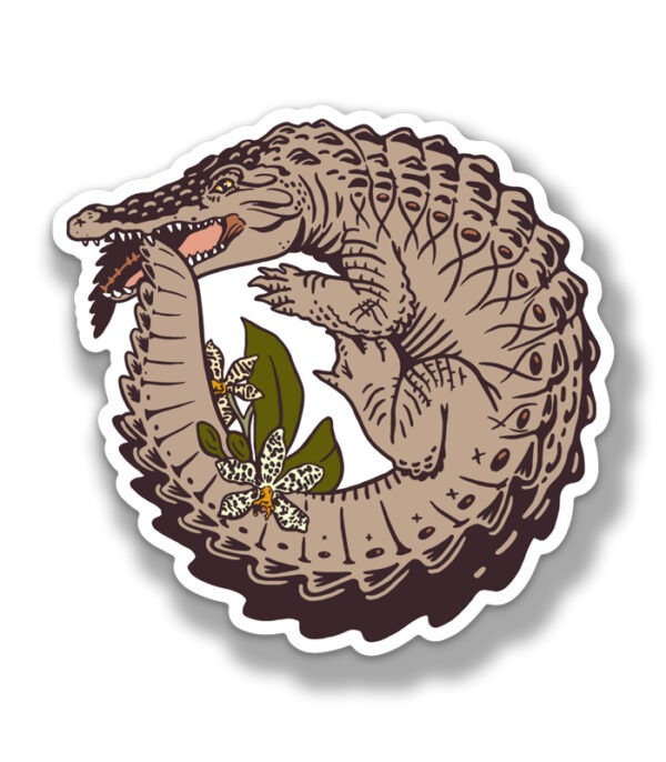 Ouroboros Croc Sticker