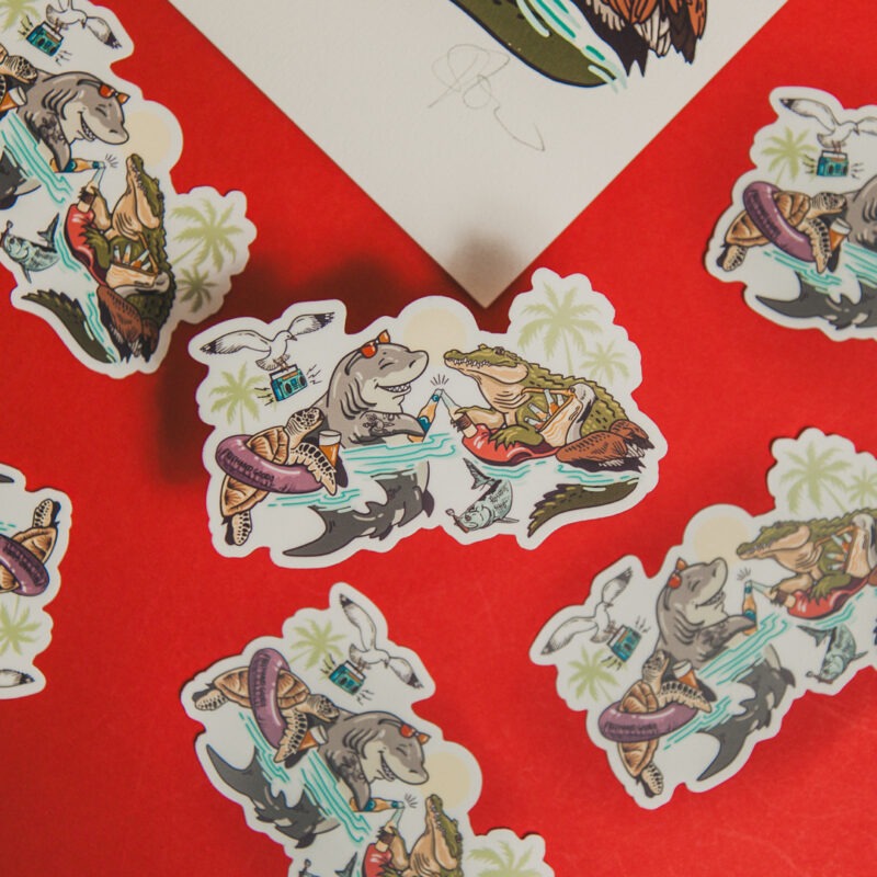 Party Animals Sticker