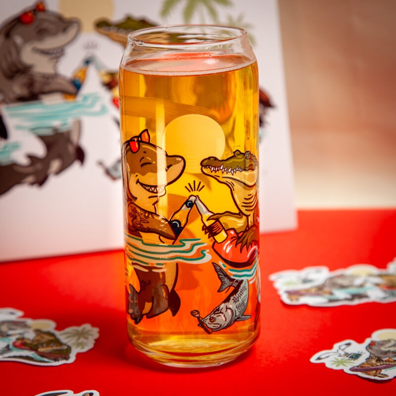 Party Animals Tallboy Pint Glass