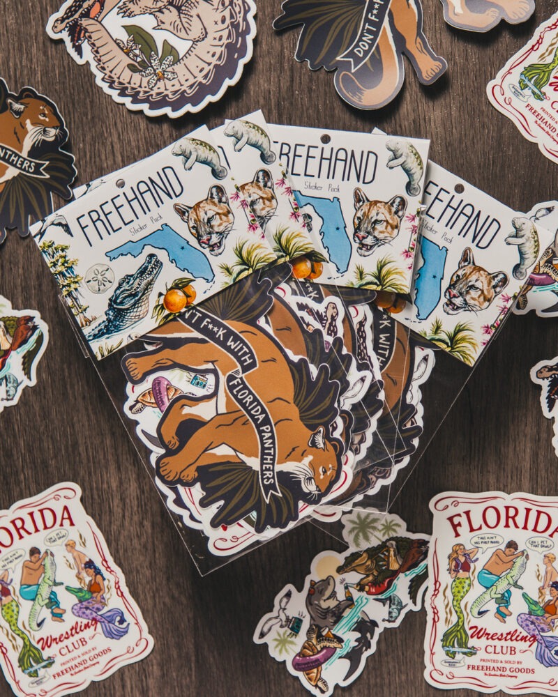 Florida Four Sticker Pack