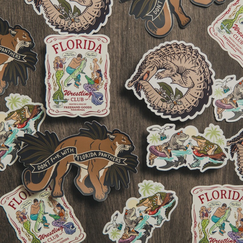 Florida Four Sticker Pack