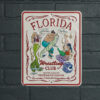 Florida Wrestling Club Aluminum Sign