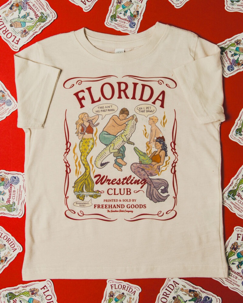 Florida Wrestling Cub Toddler Tee