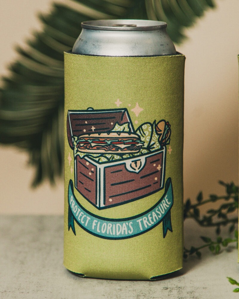 Florida's Treasure Tallboy Koozie