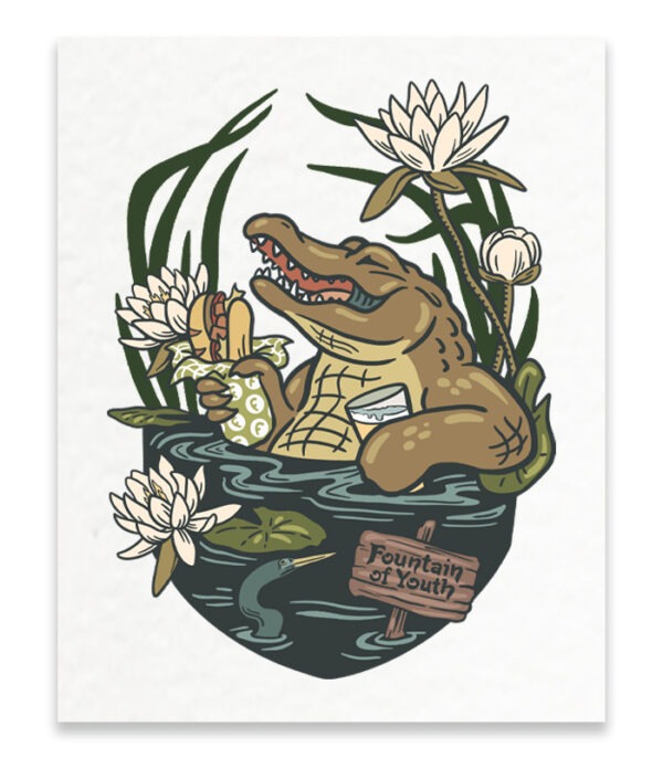 Fountain of Youth Art Print