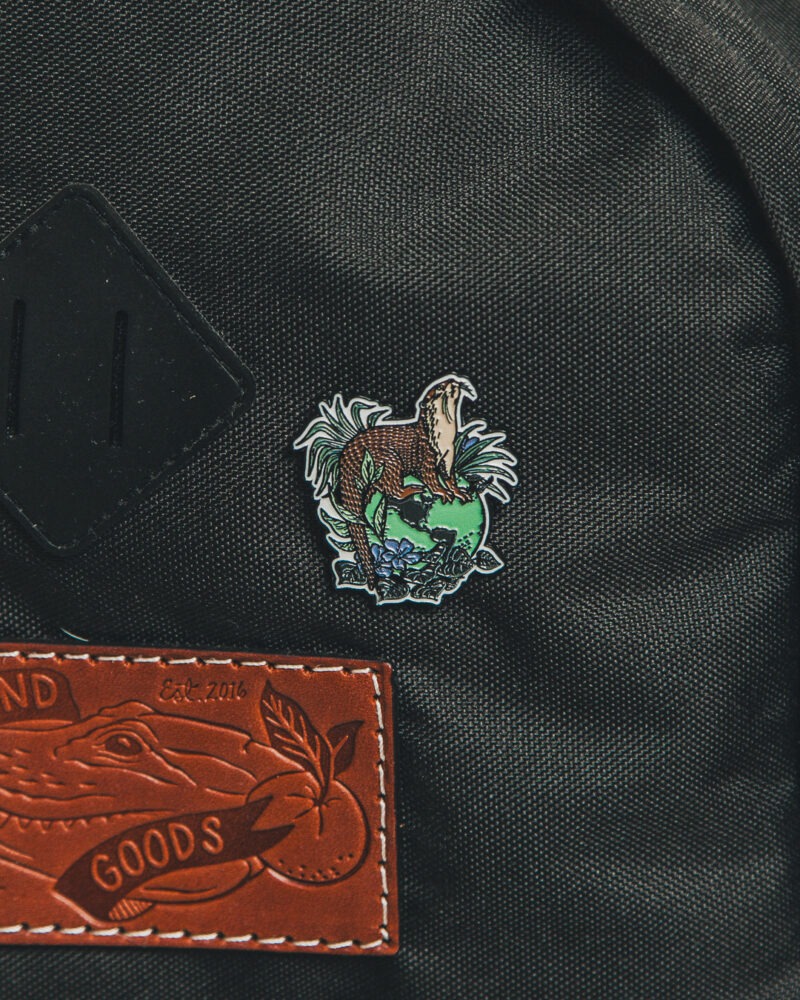Otter Enamel Pin