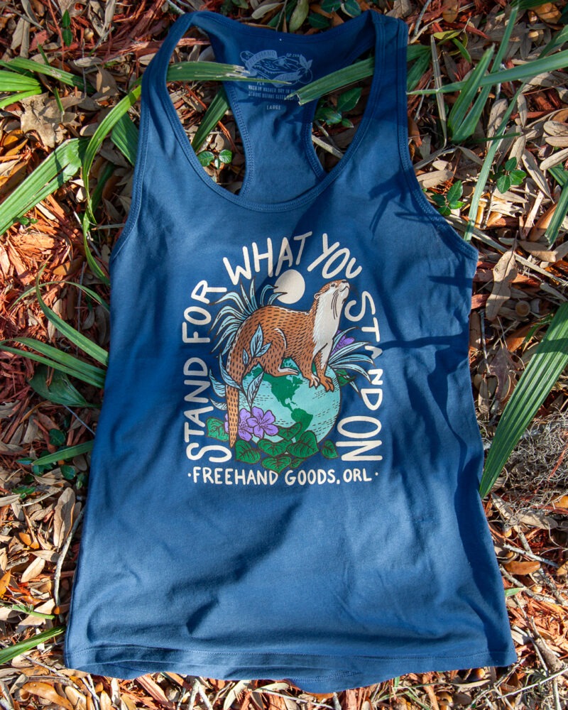 Otter Racerback Tank