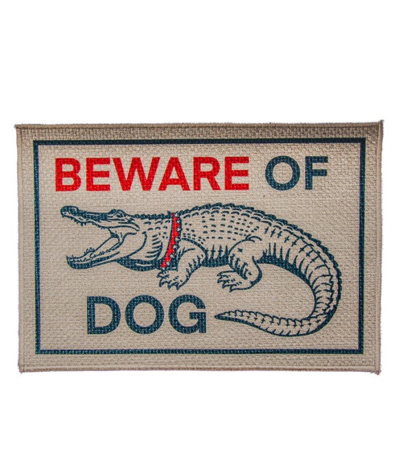 Beware of Dog Doormat