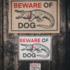 Beware of Dog Doormat