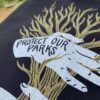 Save The Trees Camp Flag