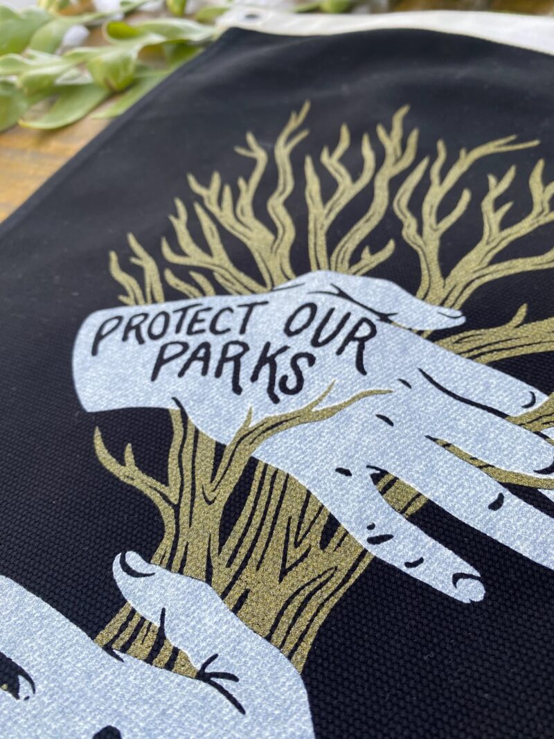 Save The Trees Camp Flag