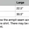 FL Things Unisex Button Up Size Chart