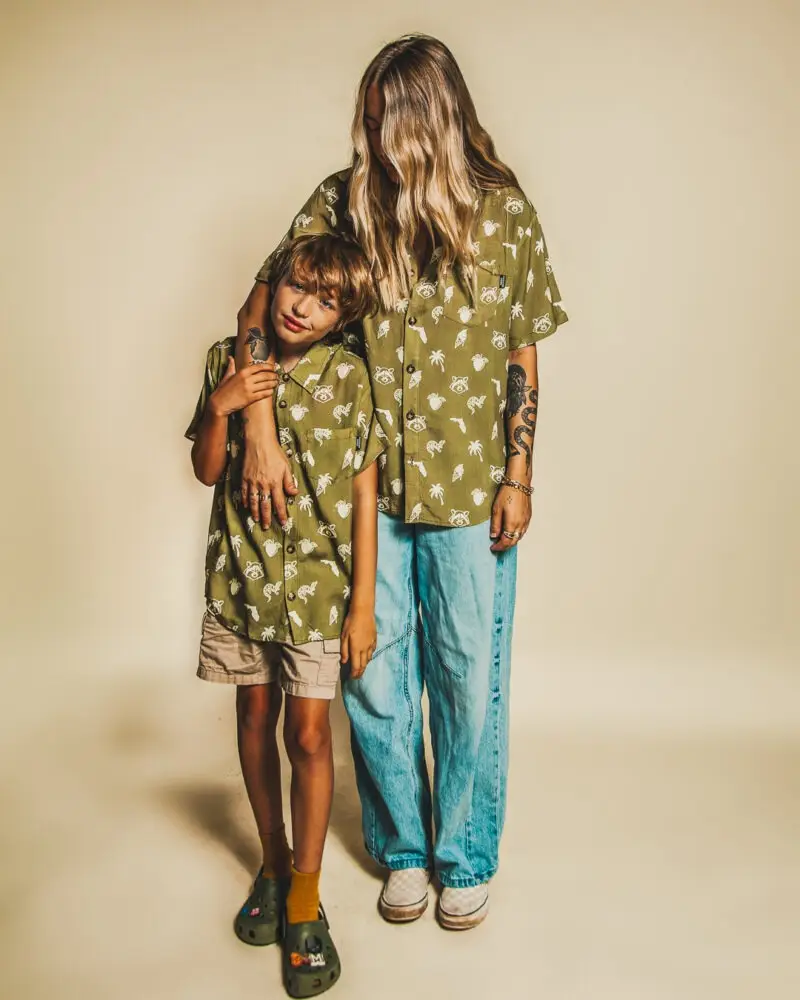FL Things Button Up Set