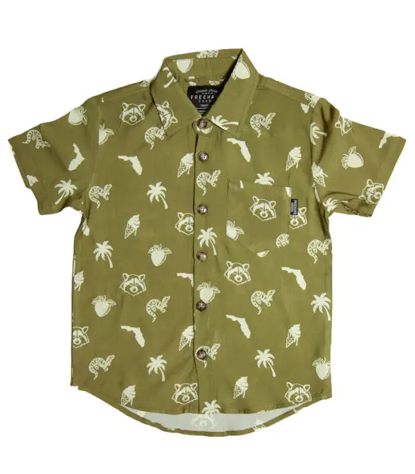 FL Things Youth Button Up