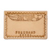 Tooled Leather Colonial Cardholder