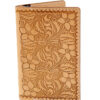 Tooled Leather Fairbanks Passport Wallet
