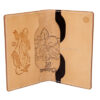 Tooled Leather Fairbanks Passport Wallet