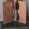 Tooled Leather Fairbanks Passport Wallet