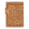 Tooled Leather Primrose Snap Wallet