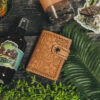 Tooled Leather Primrose Snap Wallet