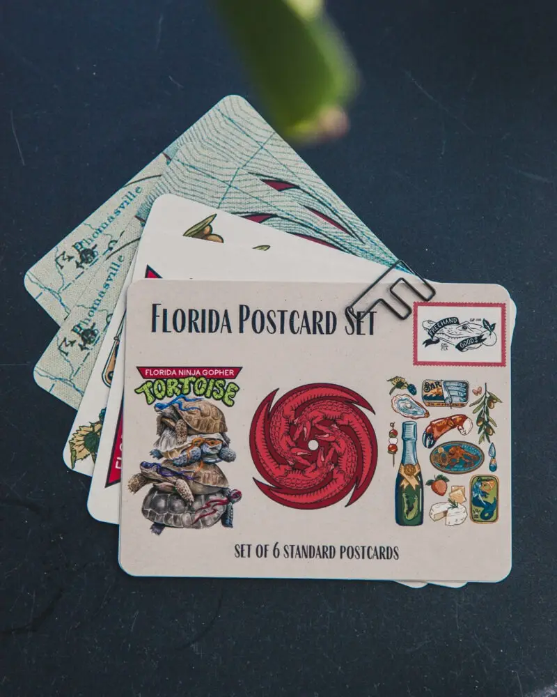 Florida Postcard Set
