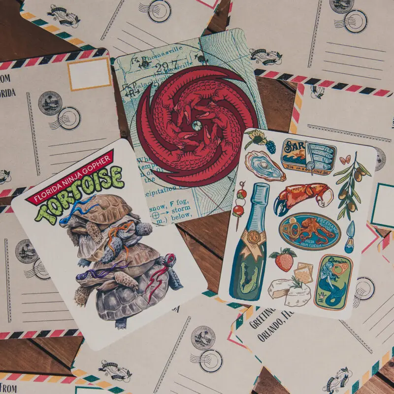 Florida Postcard Set
