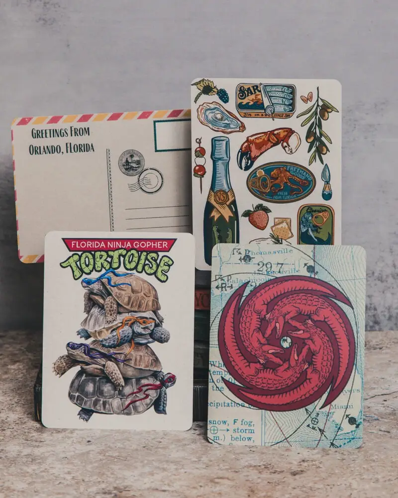 Florida Postcard Set