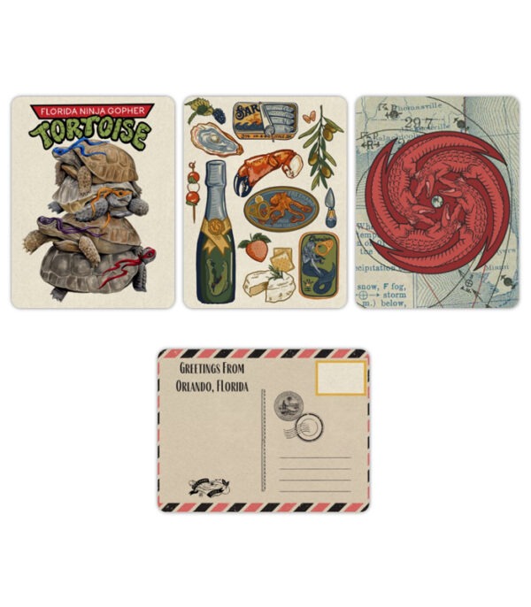Florida Postcard Set
