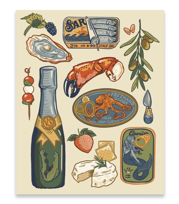 Picnic Art Print