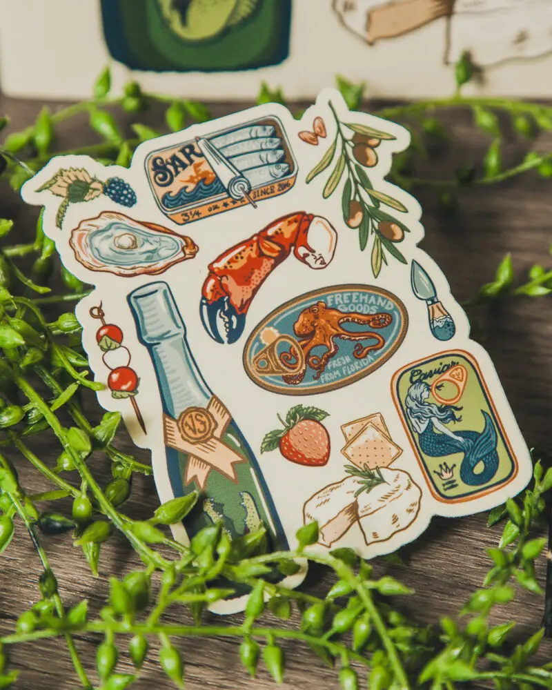 Picnic Sticker