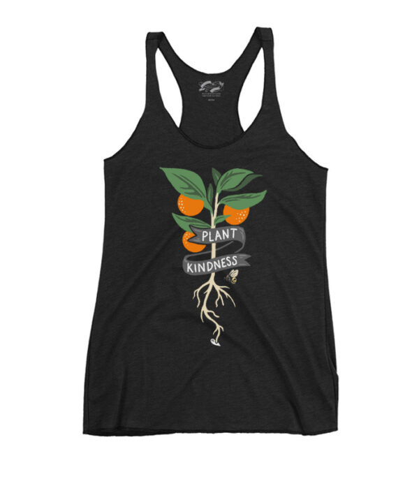 Plant Kindness Triblend Racerback Tank