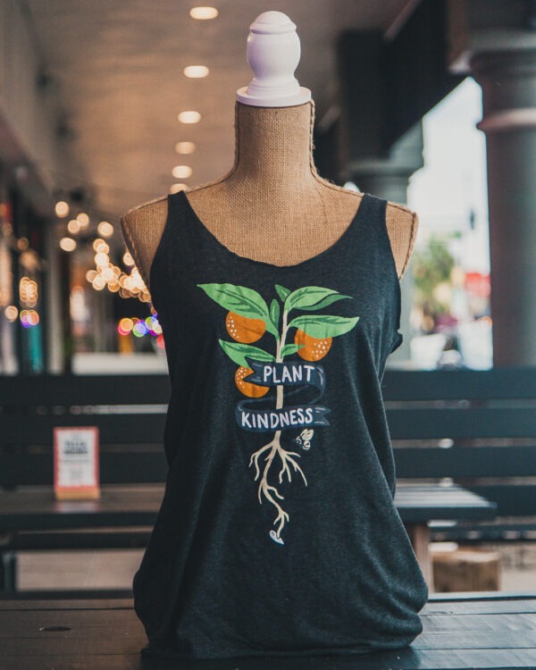 Plant Kindness Triblend Racerback Tank