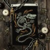 Gator Skeleton Camp Flag