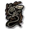 Gator Skeleton Sticker