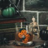 Jack-O-Lantern Rocks Glass