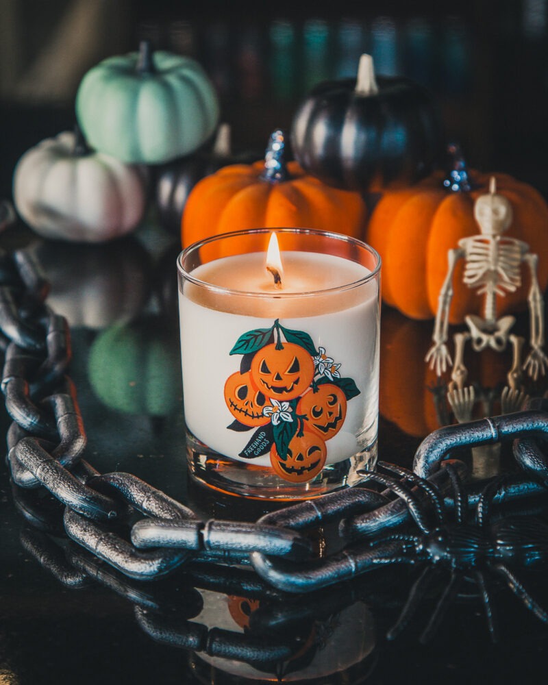 Jack-O-Lantern Soy Candle
