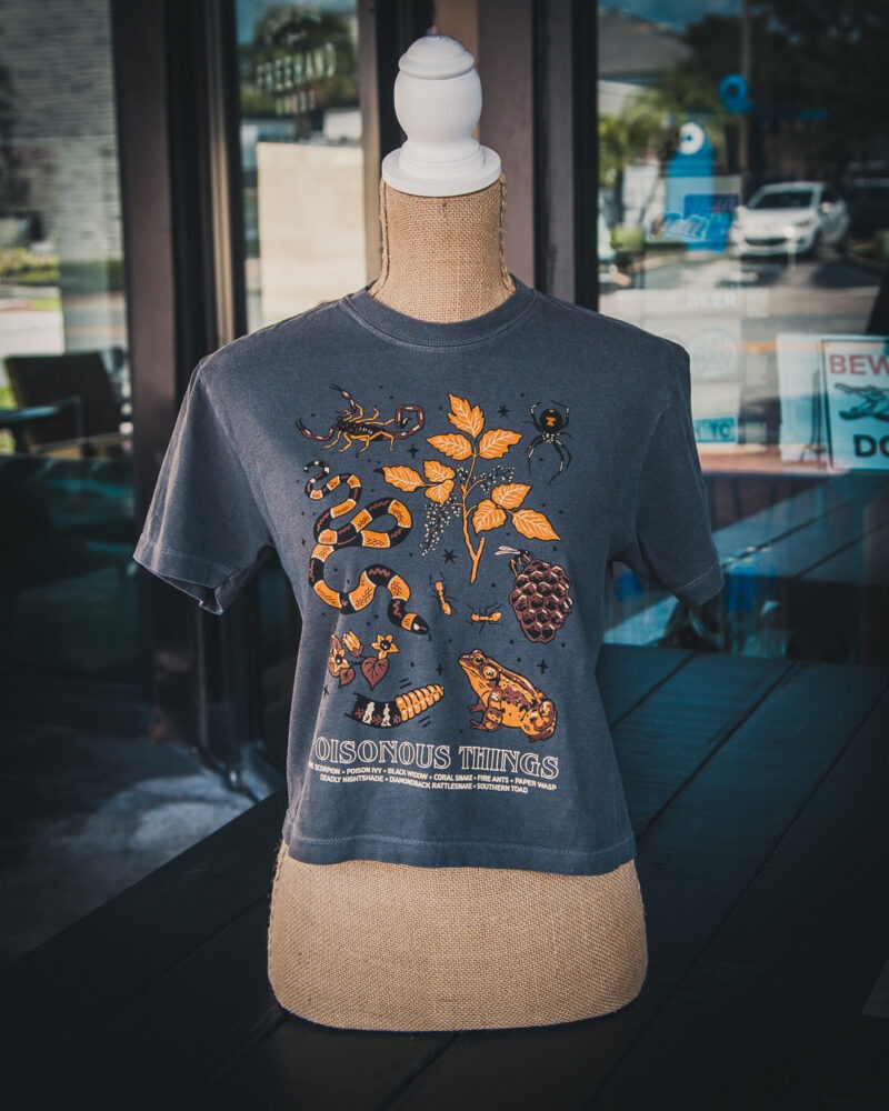Poisonous Things Classic Crop Tee