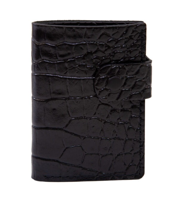 Gator Stamped Leather Primrose Snap Wallet
