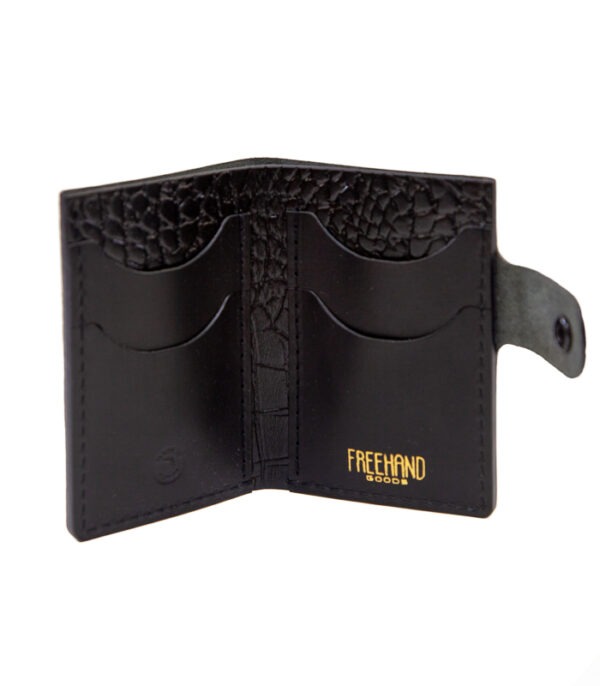 Gator Stamped Leather Primrose Snap Wallet