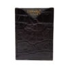Gator Stamped Leather Semoran Cardholder