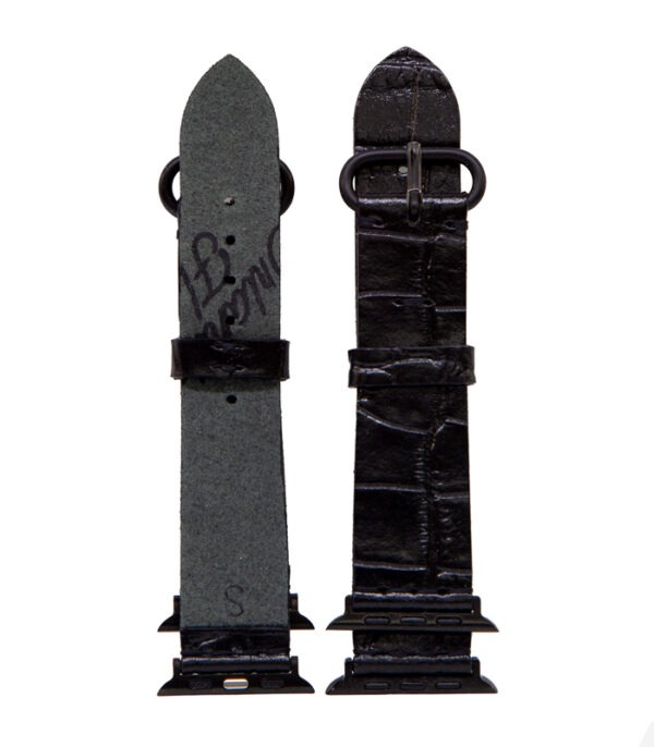 Gator Stamped Leather Summerlin Apple Watch Band