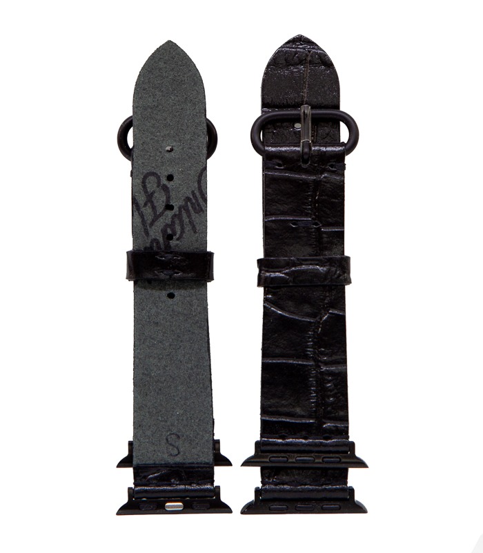 Gator Stamped Leather Summerlin Apple Watch Band