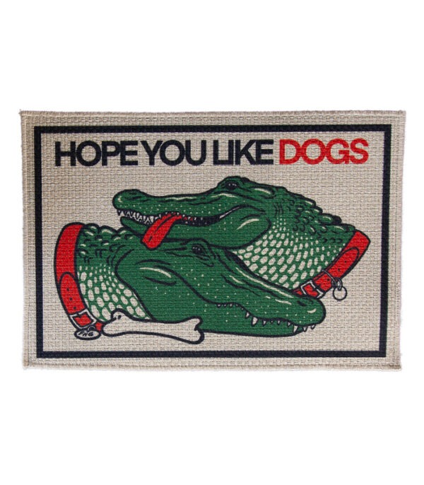 Hope You Like Dogs Floor Mat
