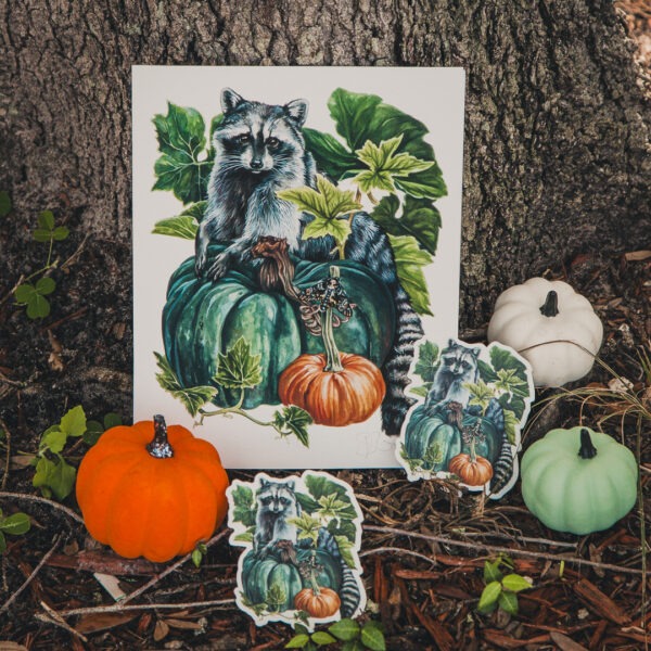 Pumpkin Patch Art Print