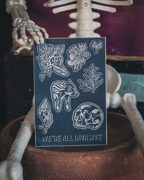 Invasive Sticker Sheet