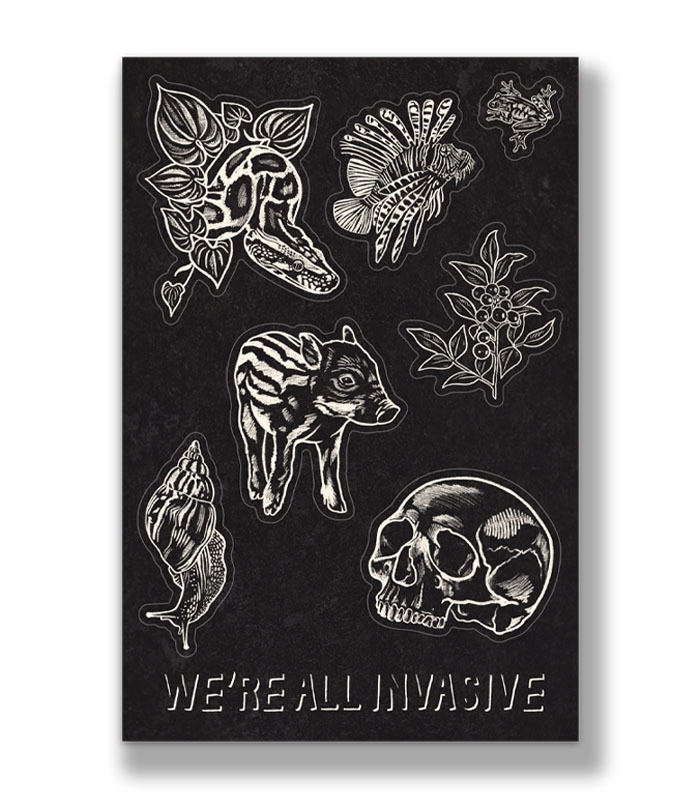 Invasive Sticker Sheet