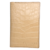Gator Stamped Leather Fairbanks Passport Wallet